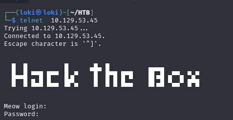 telnet to an IP address